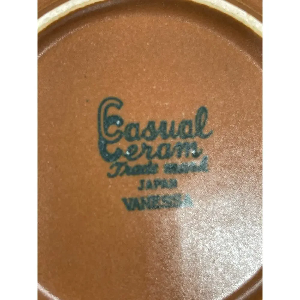 Vintage MCM Casual Ceram Rare Vanessa Fruit Bowl 5.5